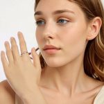 Ezüst gyűrű, állítható méret