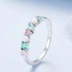 Ezüst gyűrű kövekkel, 6