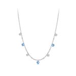 Ezüst nyalkánc cirkóniumkristállyal