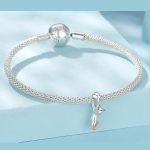 Ezüst charm, macska