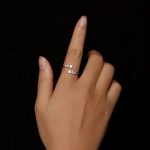 Ezüst gyűrű, állíhtható méret