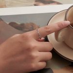 Ezüst gyűrű a végtelen jelével, 7-es méret