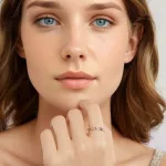 Ezüst gyűrű a végtelen jelével, 8-as méret