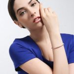  Klassisches rundes Armband, verziert mit Swarovski-Kristallen