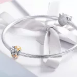 Silberanhänger, Biene