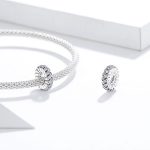 Silberanhänger, Blume