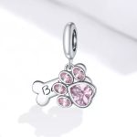 Silberanhänger, Hundepfote