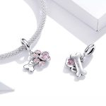 Silberanhänger, Hundepfote