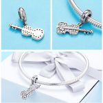 Silberanhänger, Violine