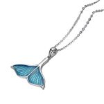 Silberne Halskette, Meerjungfrau