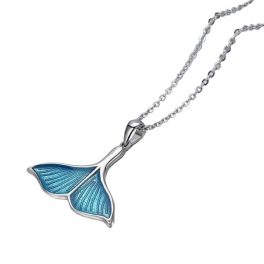 Silberne Halskette, Meerjungfrau