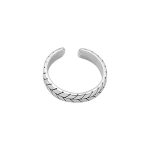 Silberring, verstellbar, Universalgröße