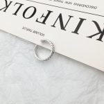 Silberring, verstellbar, Universalgröße