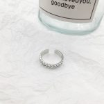 Silberring, verstellbar, Universalgröße