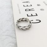 Silberring, elegant, Universalgröße