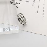 Silberring, elegant, Universalgröße