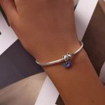 Silberanhänger, Meerjungfrau-Teddybär