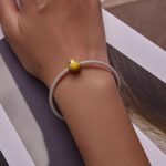 Silberner Anhänger, sternenäugiger Smiley