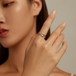 Silberner Damenring, Schlange