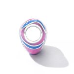 Silberanhänger, mehrfarbiges Herz