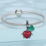 Silberanhänger, Glück