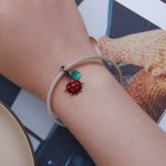 Silberanhänger, Glück