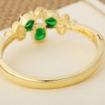  Rundes Steinarmband, verziert mit Swarovski-Kristallen