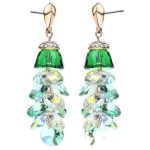  Einzigartige Ohrringe, verziert mit Swarovski-Kristallen