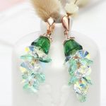  Einzigartige Ohrringe, verziert mit Swarovski-Kristallen