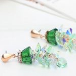  Einzigartige Ohrringe, verziert mit Swarovski-Kristallen