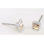  Kockka-Ohrringe, Crystal GSHA, verziert mit Swarovski-Kristallen