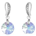  Ohrhänger, verziert mit Swarovski-Kristallen