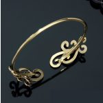  Armband mit Rankenmuster, verziert mit Swarovski-Kristallen