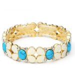  Schmetterlingsarmband, verziert mit Swarovski-Kristallen