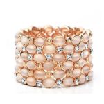  Ovales Perlenarmband