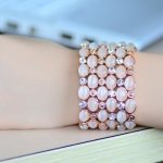  Ovales Perlenarmband