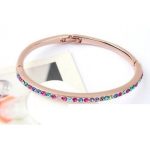  Rundes Armband, Gold-Mehrfarbig