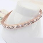  Würfelstein-Armband, Kristall, verziert mit Swarovski-Kristallen