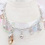  Elegantes Steinarmband, Crystal GSHA, verziert mit Swarovski-Kristallen