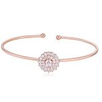  Sonnenblumenarmband, Roségold, Roségold