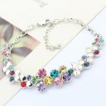  Blumenarmband, mehrfarbig