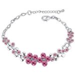  Blumenarmband, Rosa