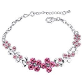  Blumenarmband, Rosa