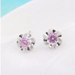  Blumenförmiges Schmuckset, Rosa