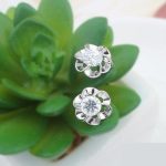  Blumenförmiges Schmuckset, Kristall