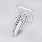 Manschettenknöpfe, quadratisch, Kristall