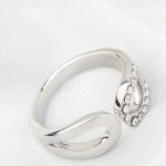  Wassertropfenförmiger Ring, Kristall, 8,5