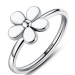 Blumen-Silberring, 7