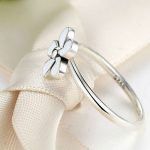 Blumen-Silberring, 6