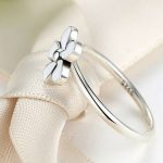 Blumen-Silberring, 8